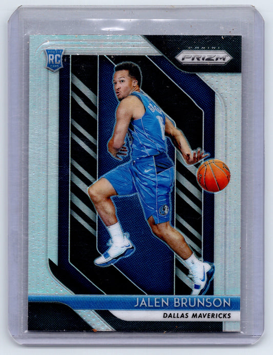 2018-19 Panini Prizm #250 Jalen Brunson Prizms Silver