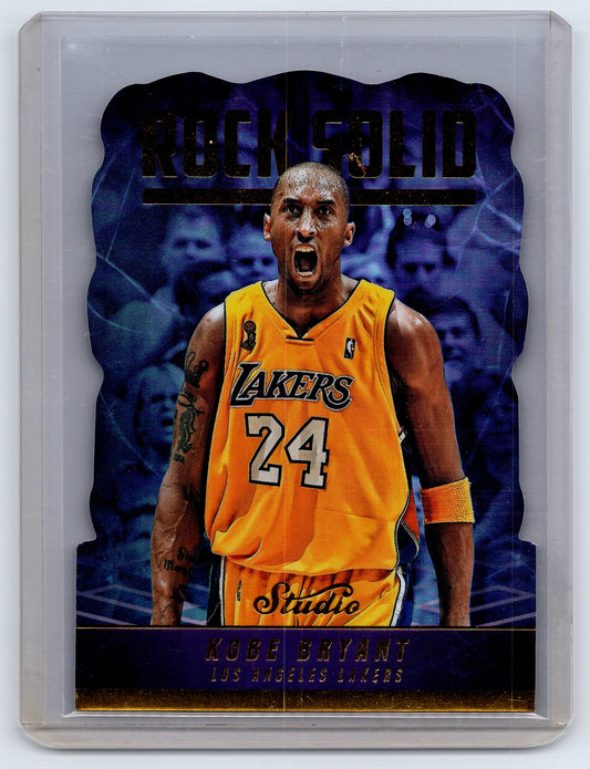 2016-17 Panini Studio #RS-KB Kobe Bryant Rock Solid