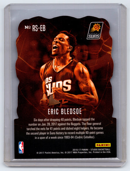 2016-17 Panini Studio #RS-EB Eric Bledsoe Rock Solid