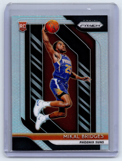 2018-19 Panini Prizm #289 Mikal Bridges Prizms Silver