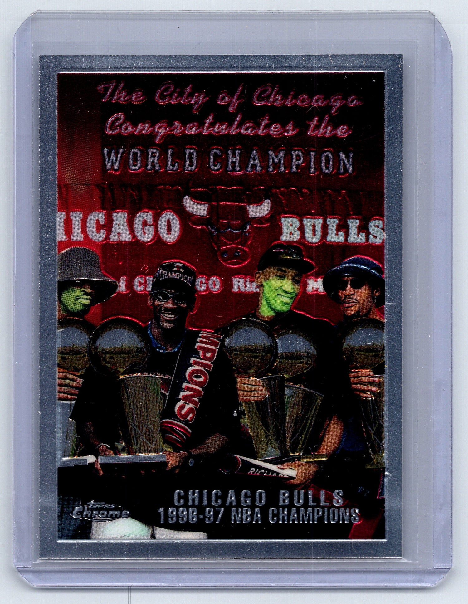 1997-98 Stadium Club #5 Bulls - Team of the 90s