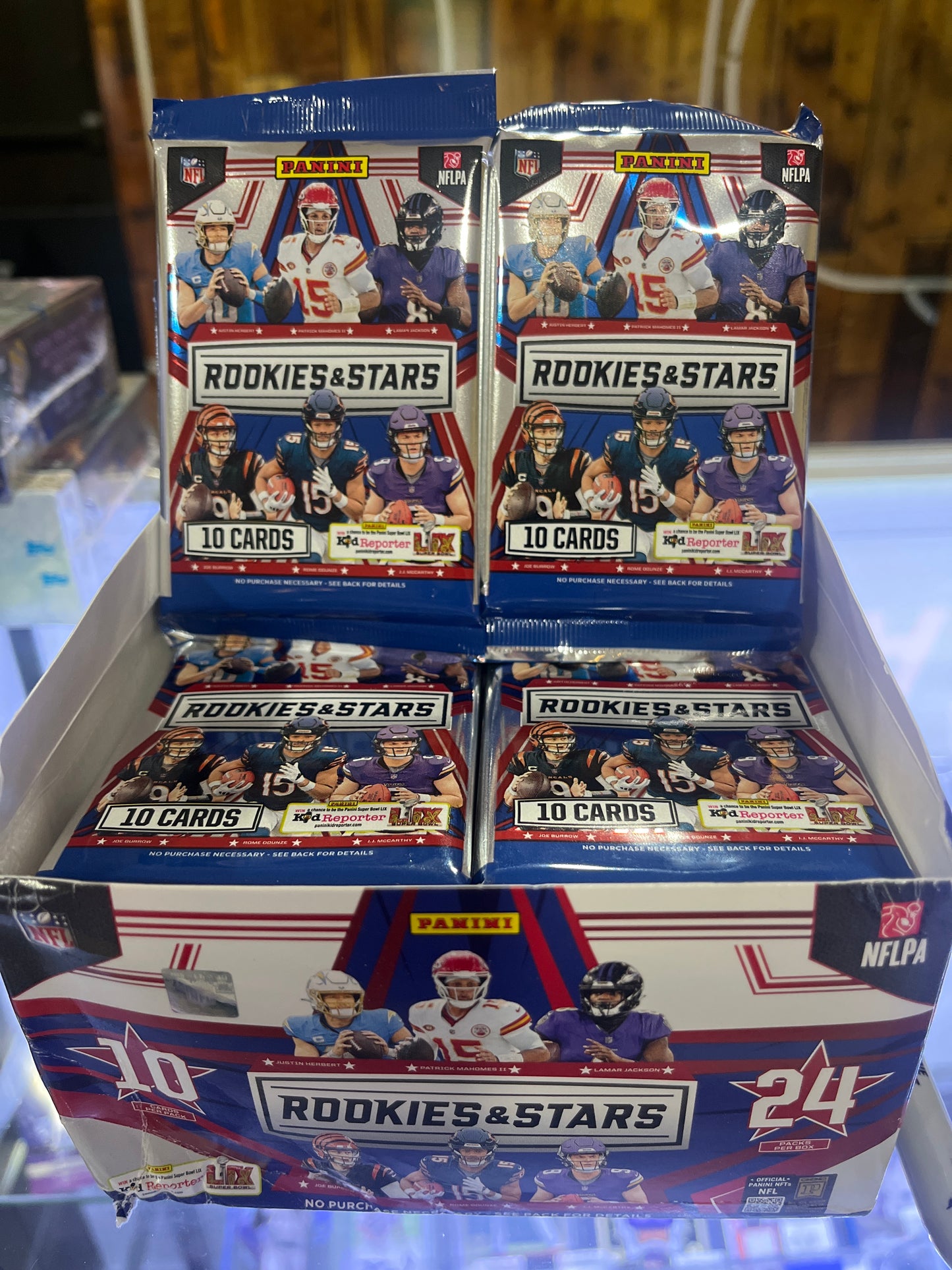 NFL 2024 Panini Rookies & Stars Football Packs