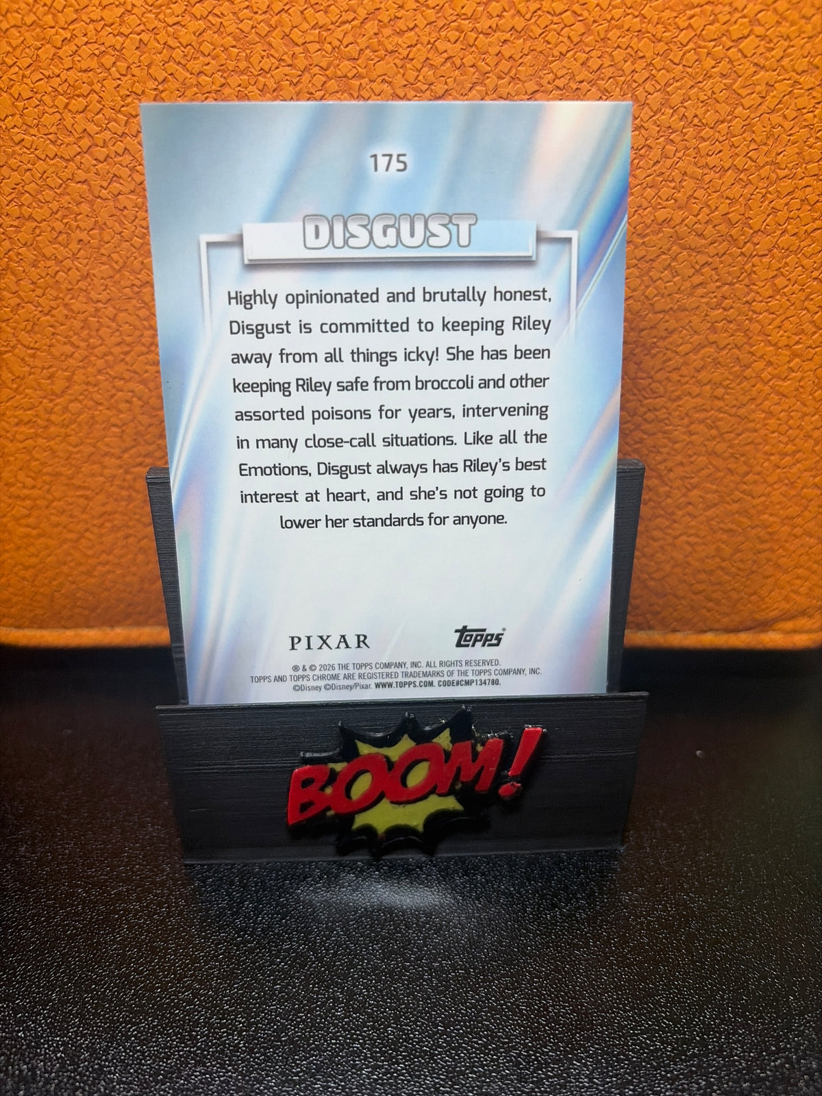 Topps Chrome Pixar Disgust 2026