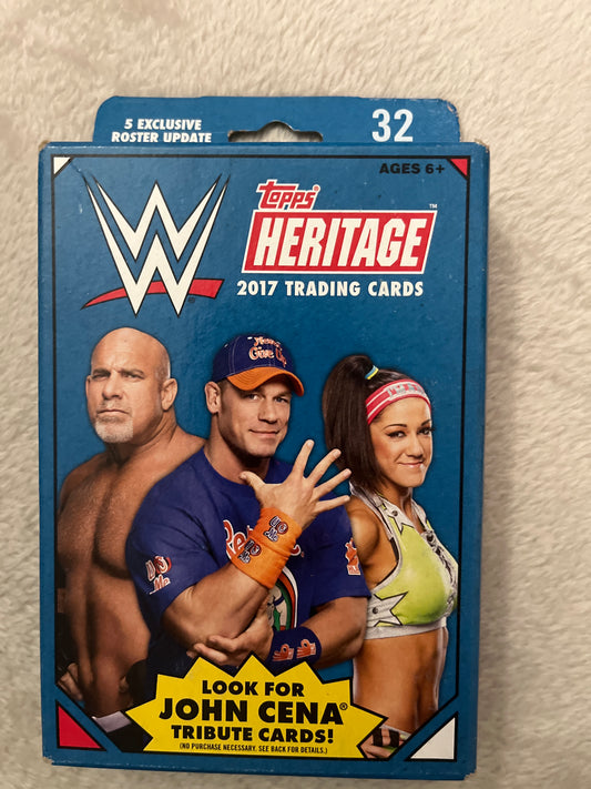 Topps WWE Heritage 2017 hanger box