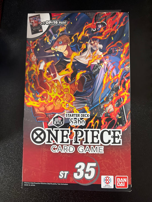 One Piece Card Game Starter Deck Sabo ST 35