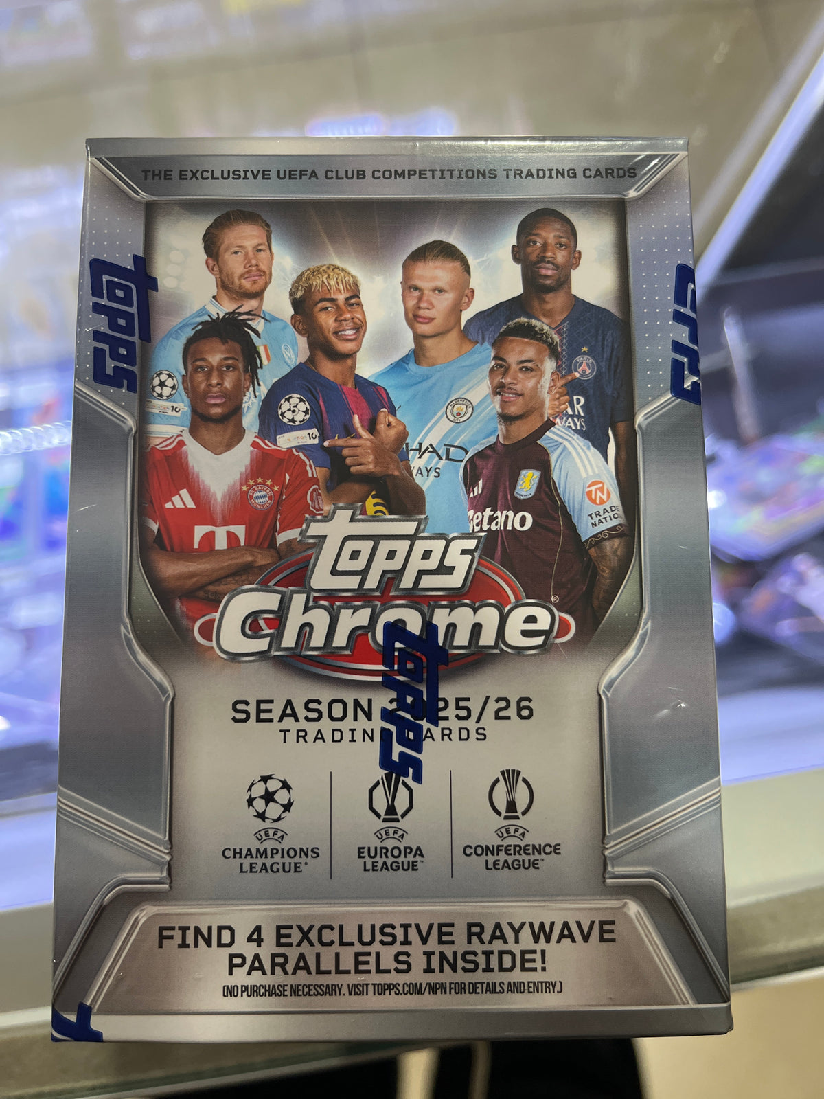 Topps Chrome UEFA Soccer Blaster 25/26