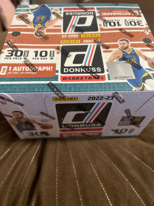 Panini Donruss Basketball 2022-23 Jumbo Hobby Box