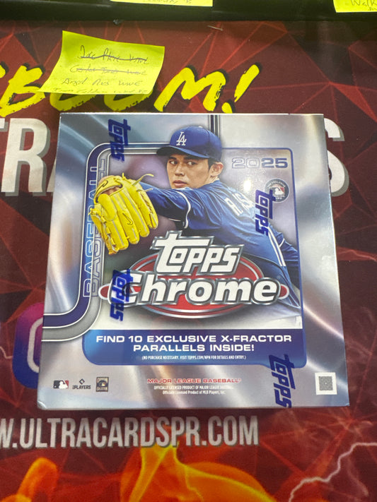 Topps chrome pack