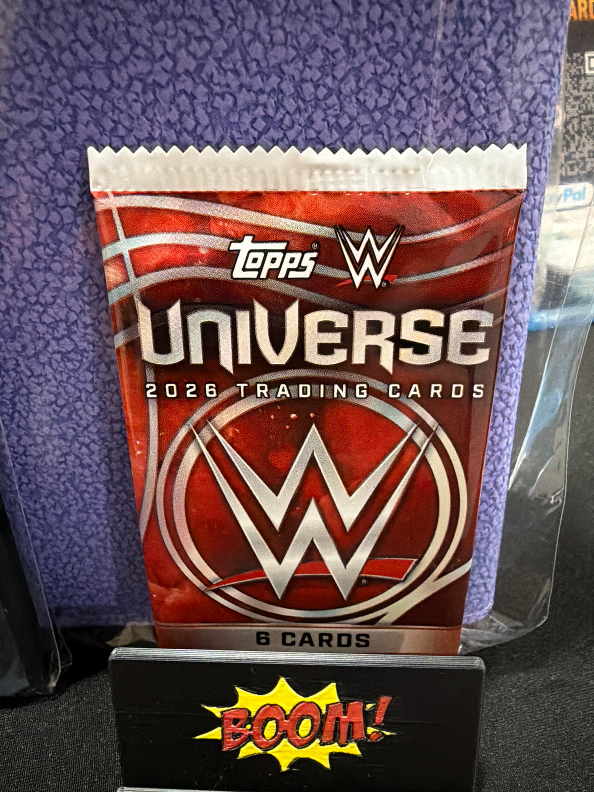 Topps Universe 2026 WWE single pack