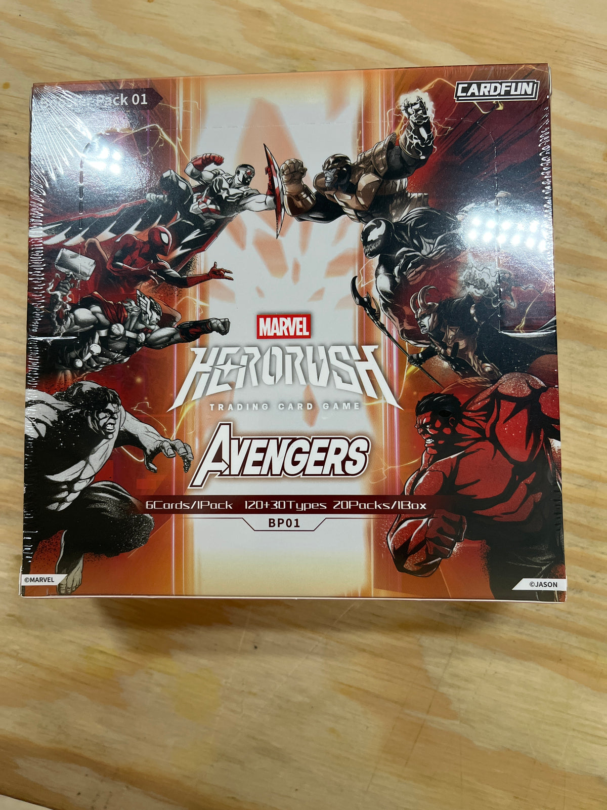 CardFun Marvel HeroRush Avengers