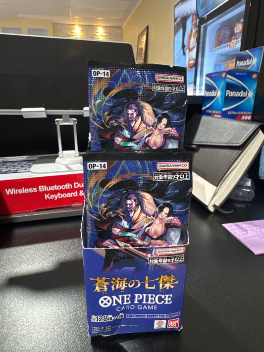 One piece op 14 japanese pack