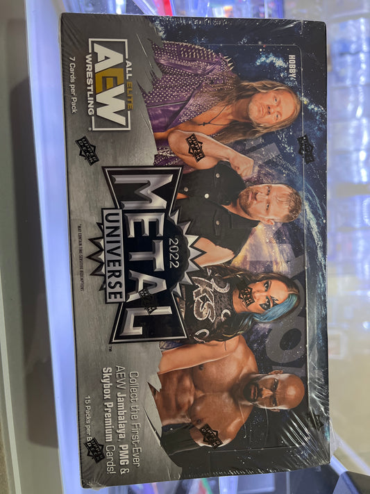 2022 AEW Metal Universe Upper Deck Hobby Box