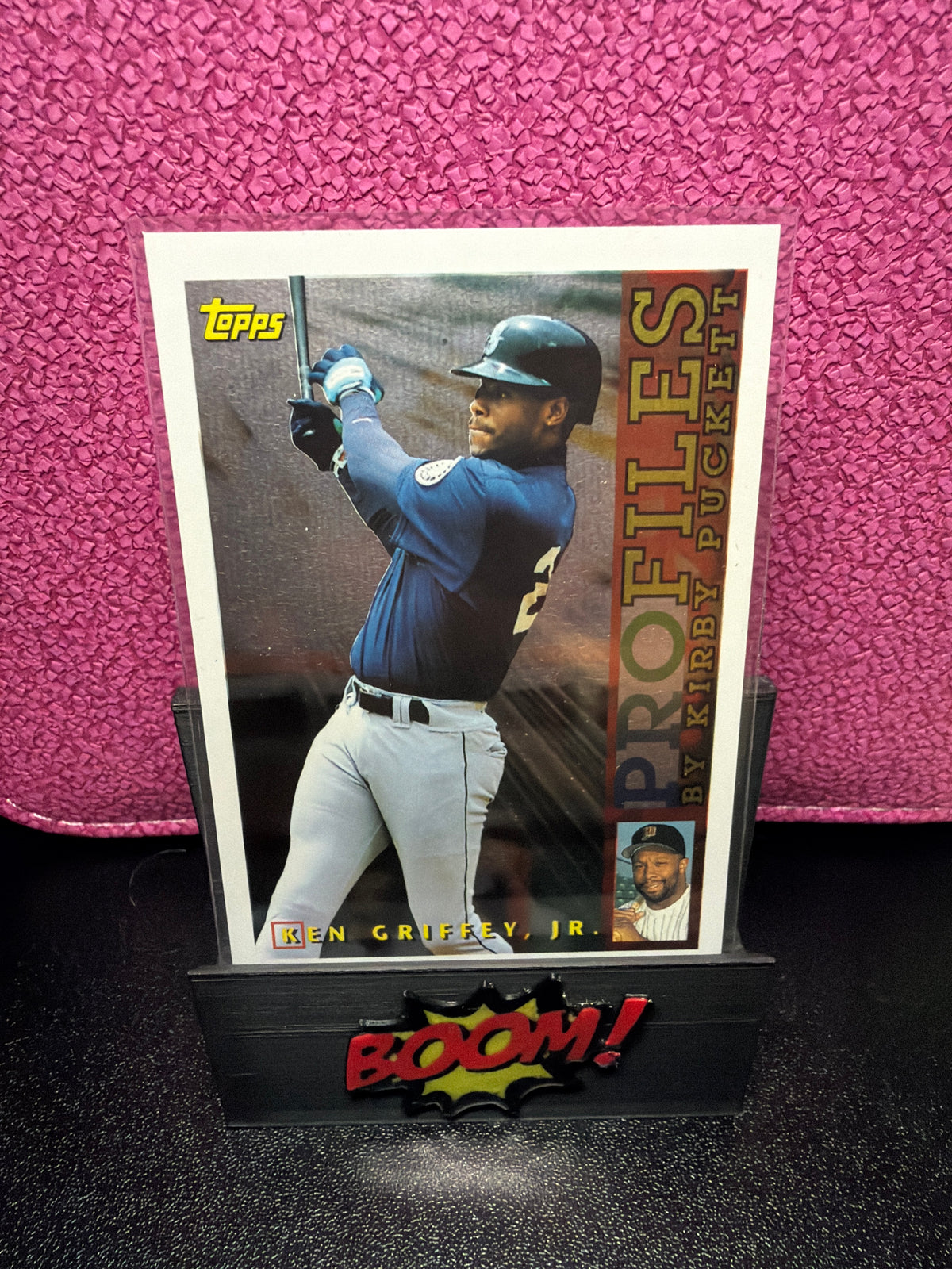 Topps Ken Griffey Jr. Pro Files By Kirby Puckett