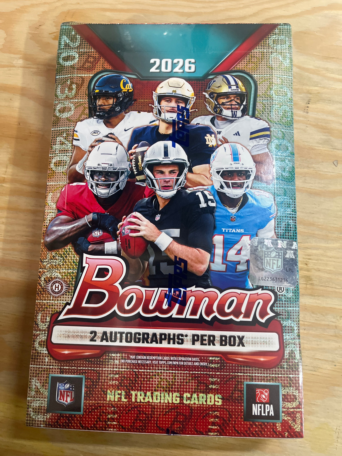 2026 Bowman NFL Hobby Box