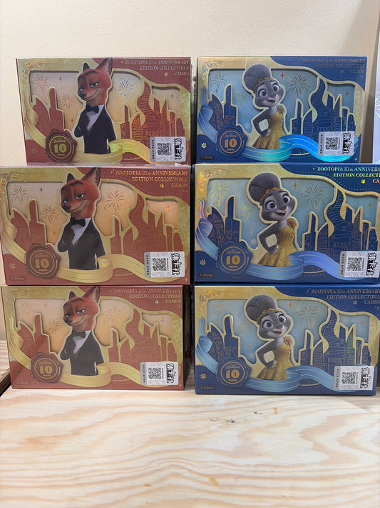 Disney Zootopia 10th Anniversary Edition Collectible Cards