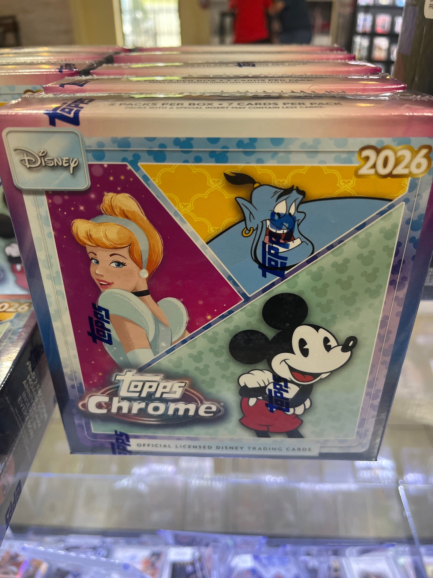 Topps Chrome Disney 2026 Mega Box