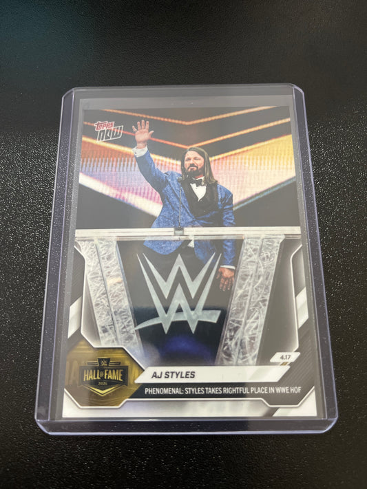 AJ Styles Hall of Fame