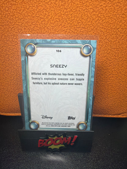 Topps Disney Sneezy 2025