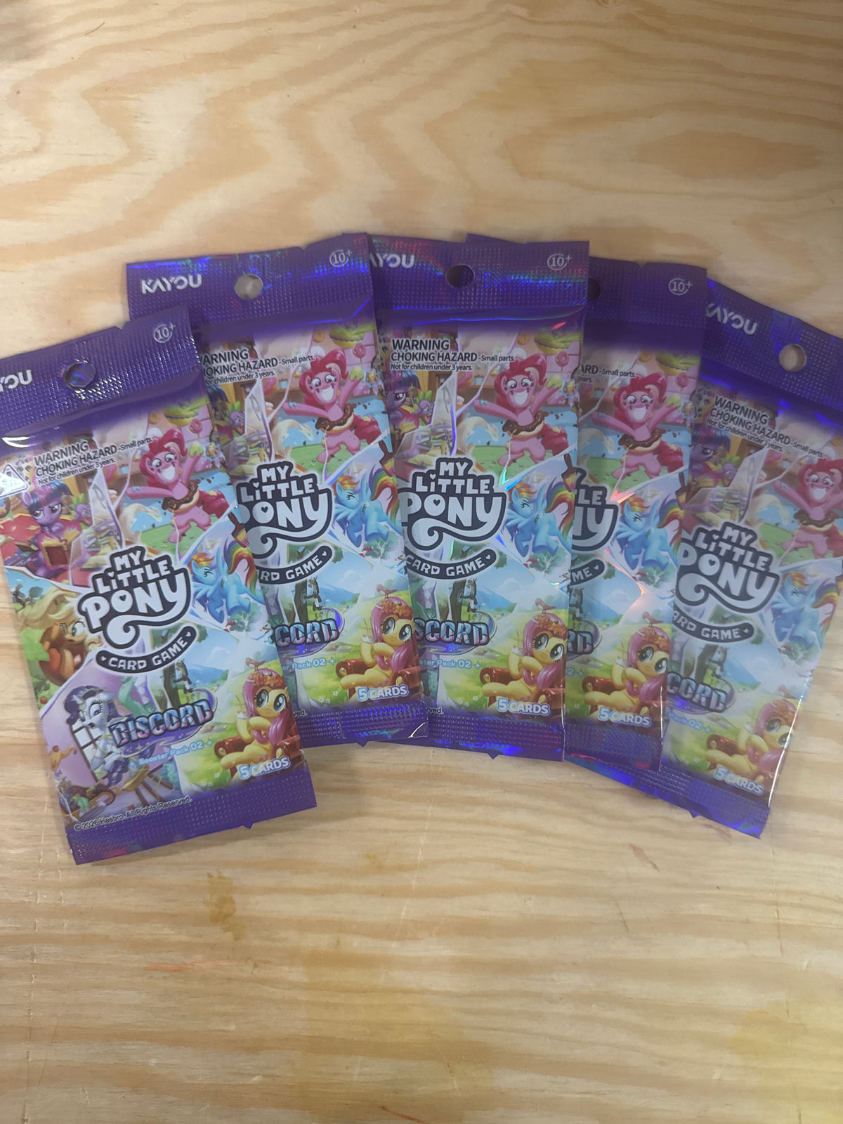 My little ponny booster pack 2 single pack