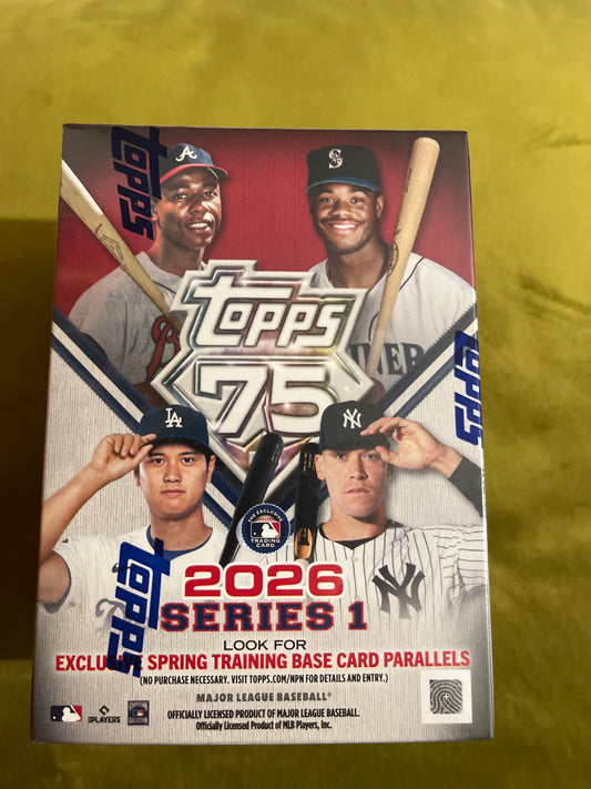 Topps 75 Series 1 2026 Baseball Blaster
