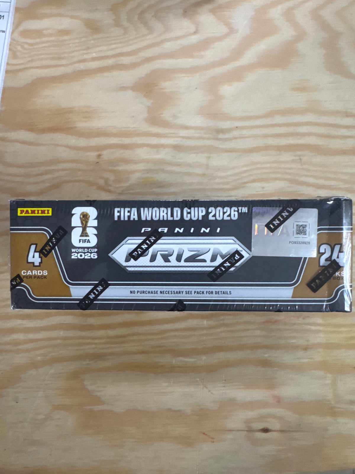 Prizm fifa world cup retail hobby box