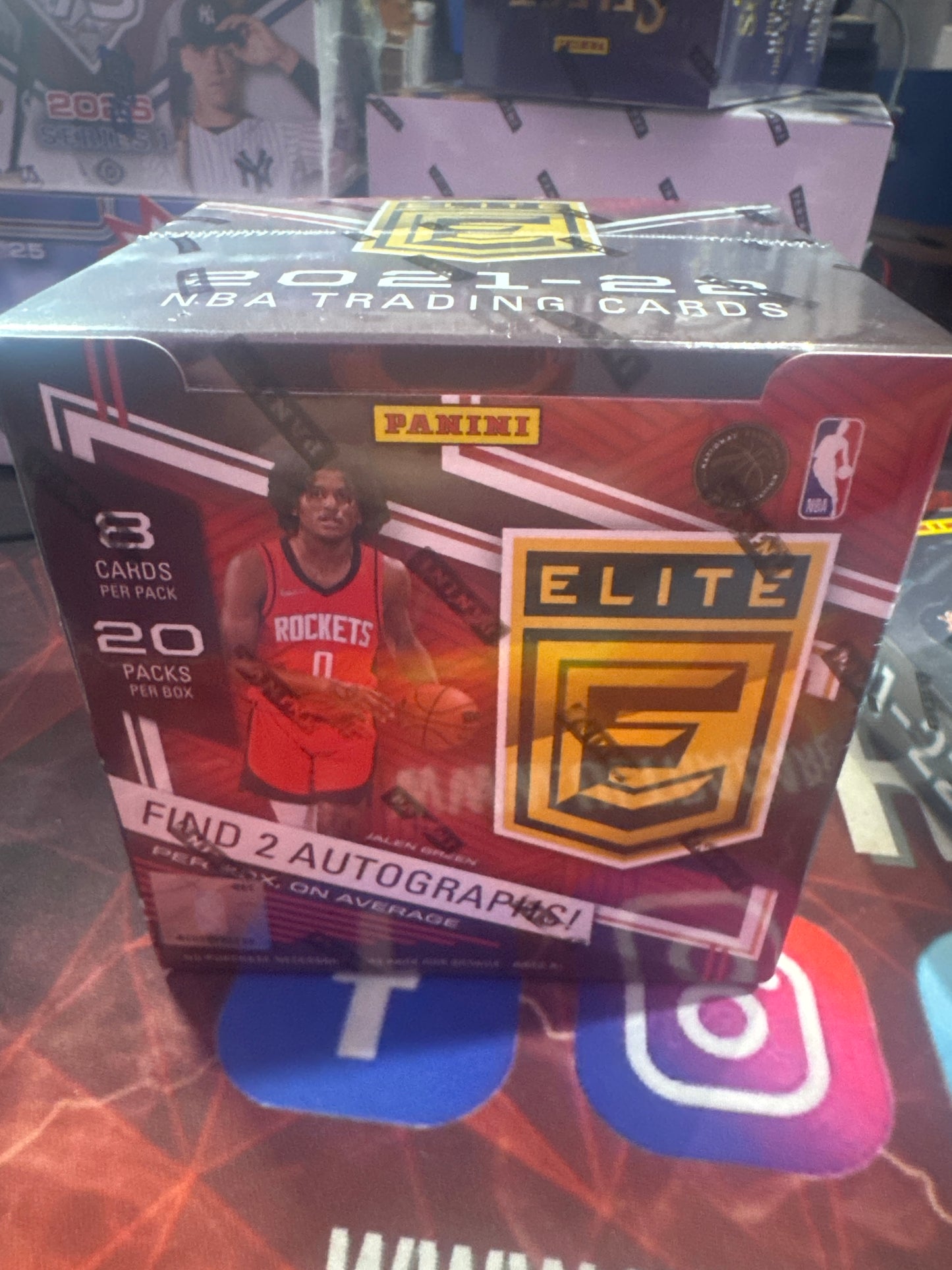2021-22 ELITE basketball HOBBY BOX