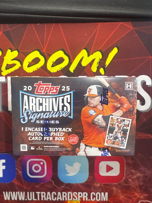TOPPS  BASEBALL ARCHIVE 2025
