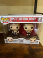 Triple H and Ronda Rousey Funko
