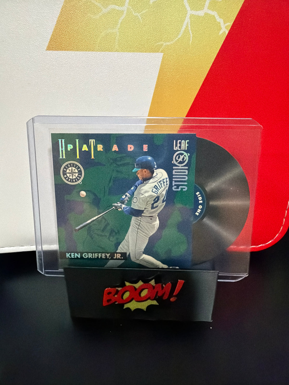 1995 Major League Records Studio Leaf Ken Griffey Jr. 1367/5000