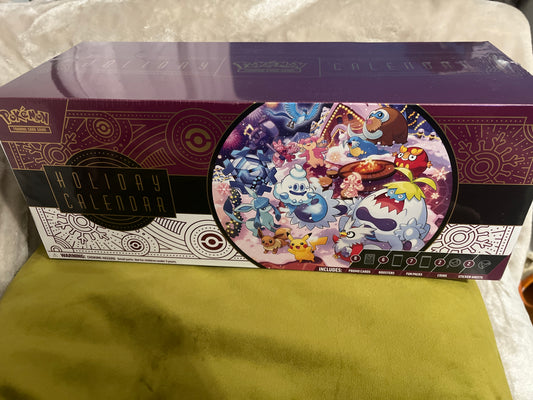Pokemon Holiday advent Calendar Box