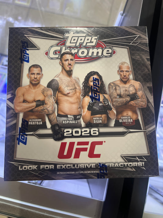 Topps Chrome UFC 2026 Mega Box