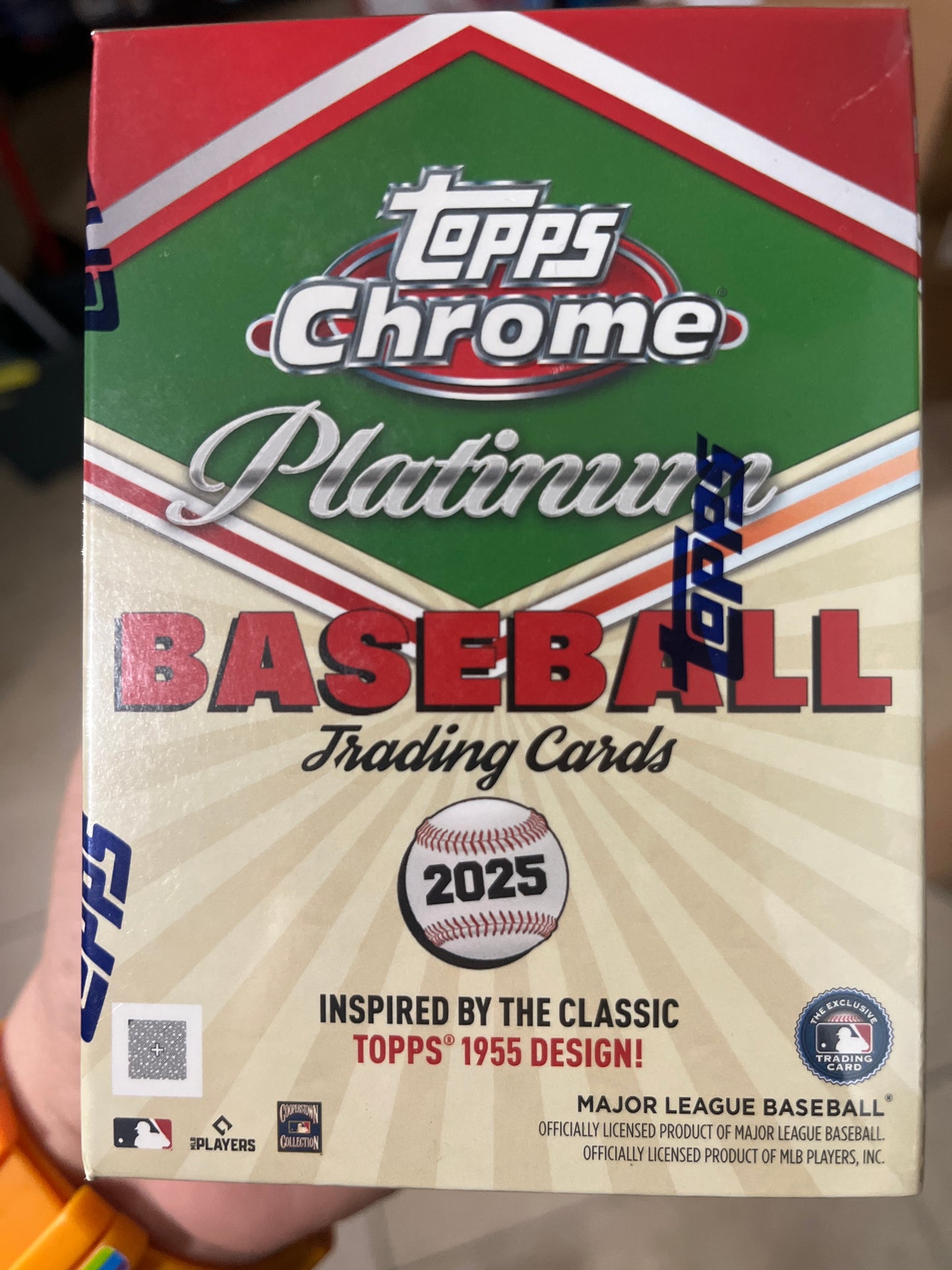 Topps Chrome Platinum 2025 baseball Blaster
