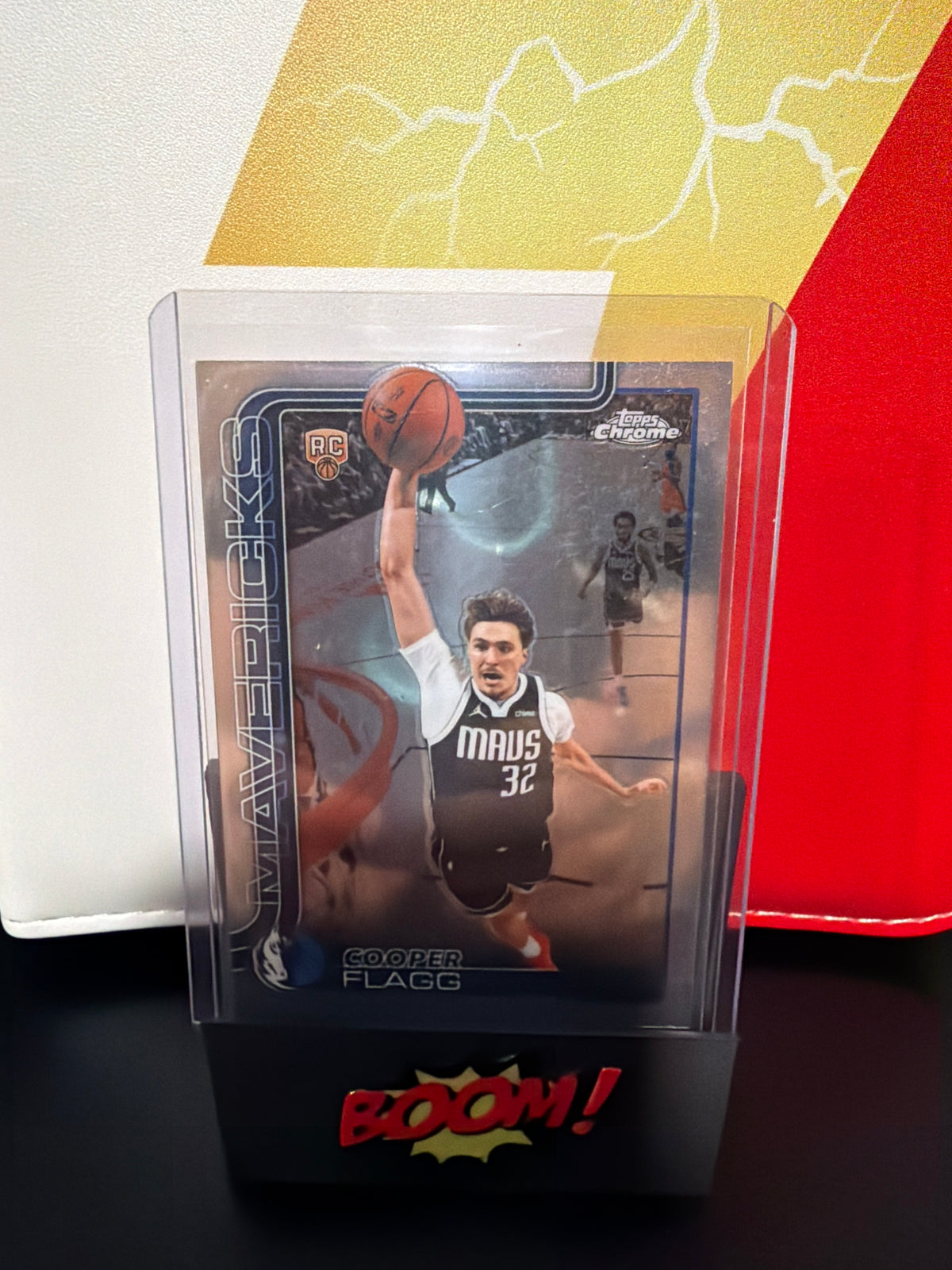 Topps Chrome Cooper Flagg Dallas Mavericks