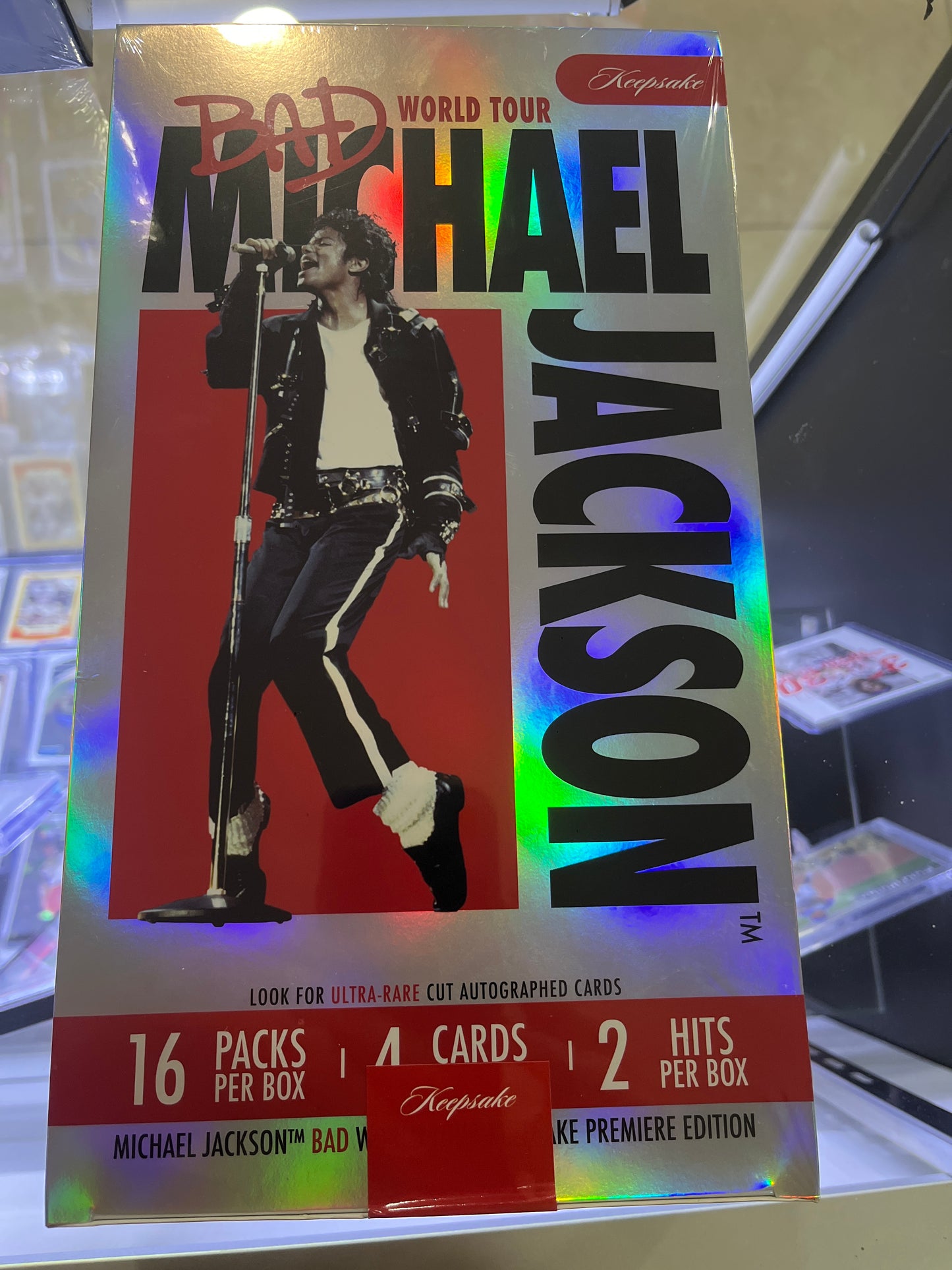 Michael Jackson Bad Wold Tour Hobby Box