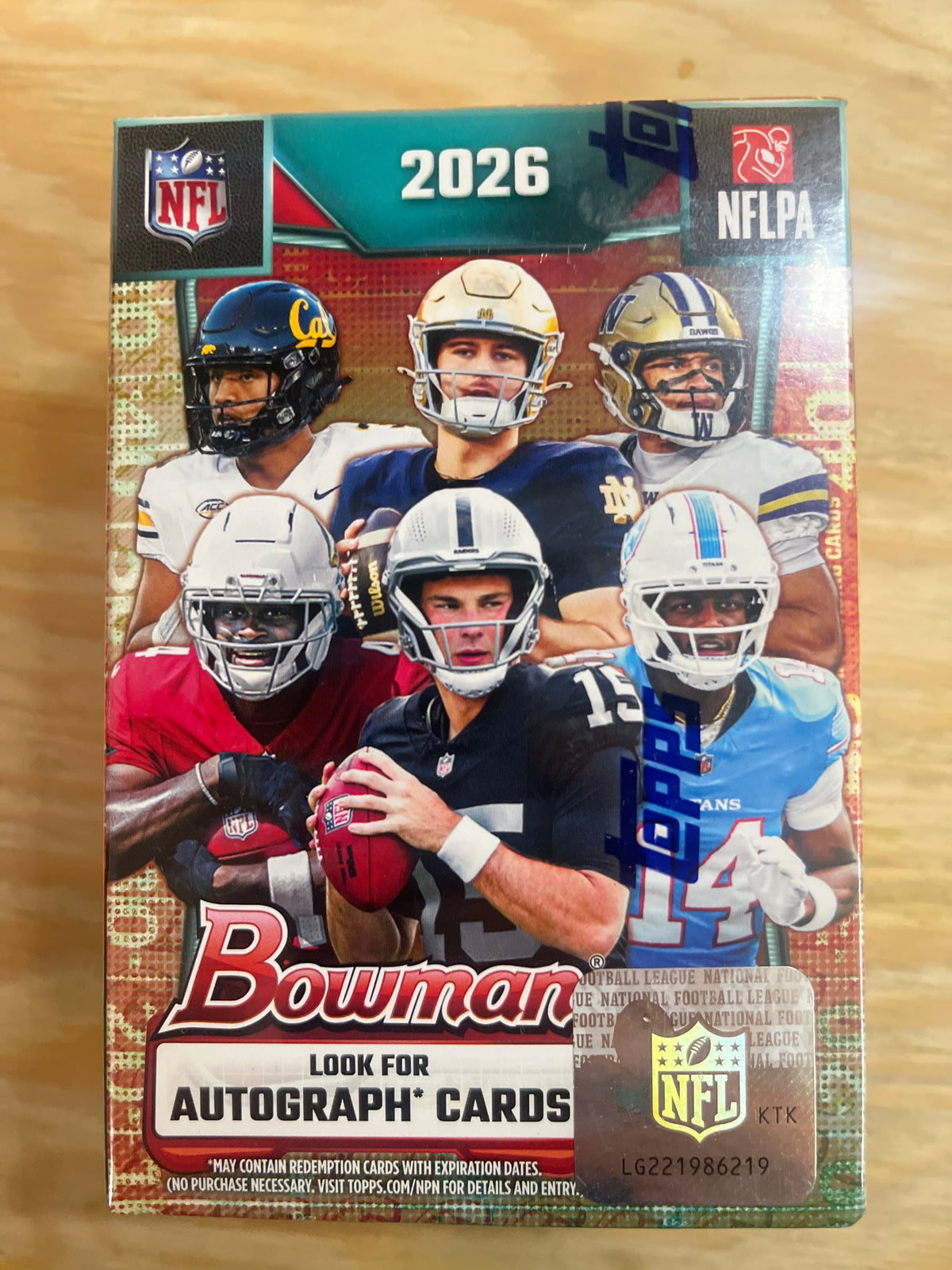 NFL 2026 Bowman Blaster