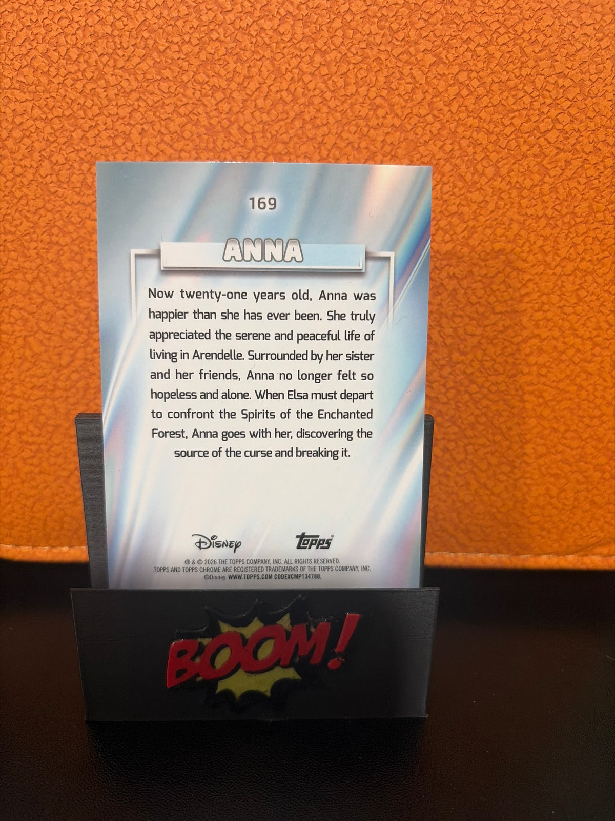 Topps Chrome Disney Anna