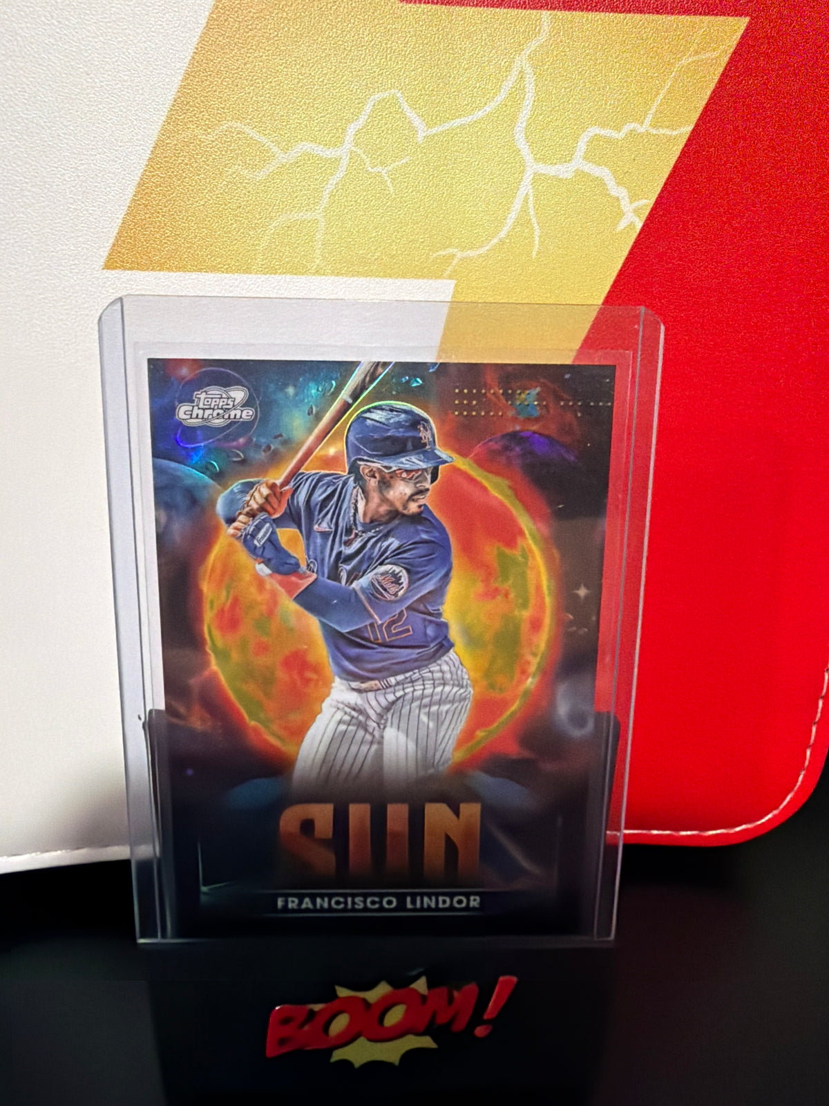 Topps Chrome Sun Francisco Lindor New York Mets
