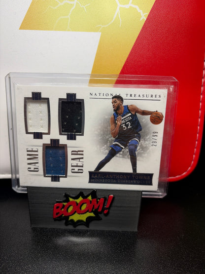 National Treasure Karl-Anthony Towns Minnesota Timberwolves 29/99