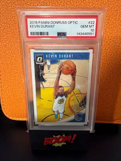 2018 Panini Donruss Optic Kevin Durant PSA 10
