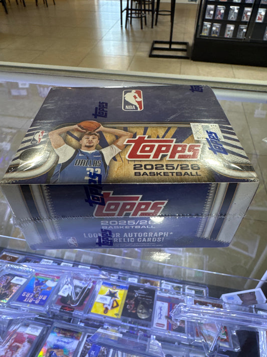 2025-26 Topps basketball retail box