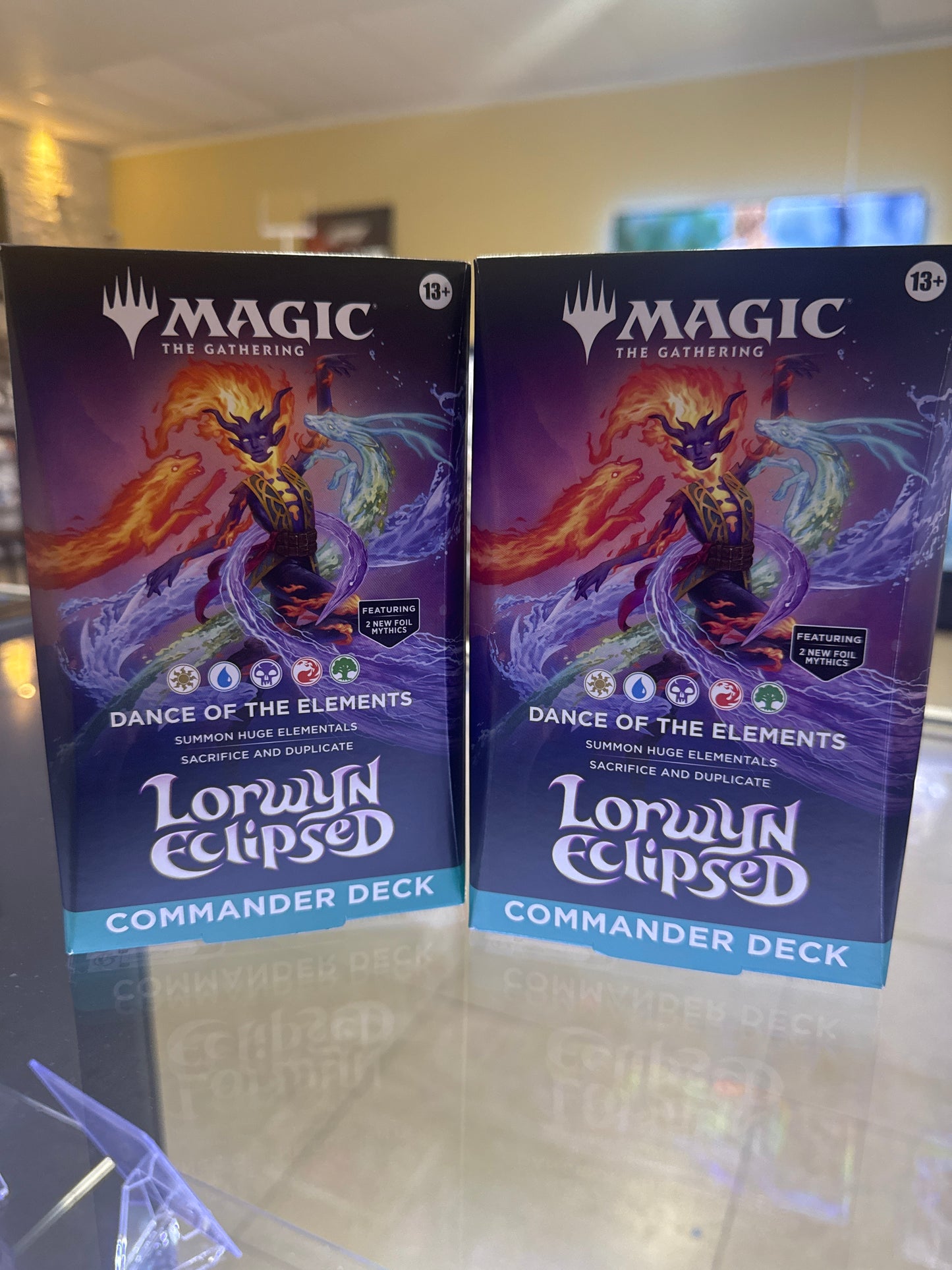 Magic MTG LOWRYN ECLIPSED dance of the elements Commander Deck