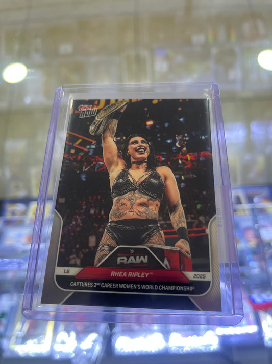 Topps Now Rhea Ripley 2025