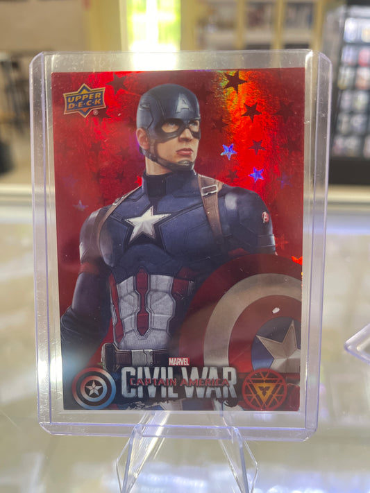 Upper Deck Marvel Civil War Captain America