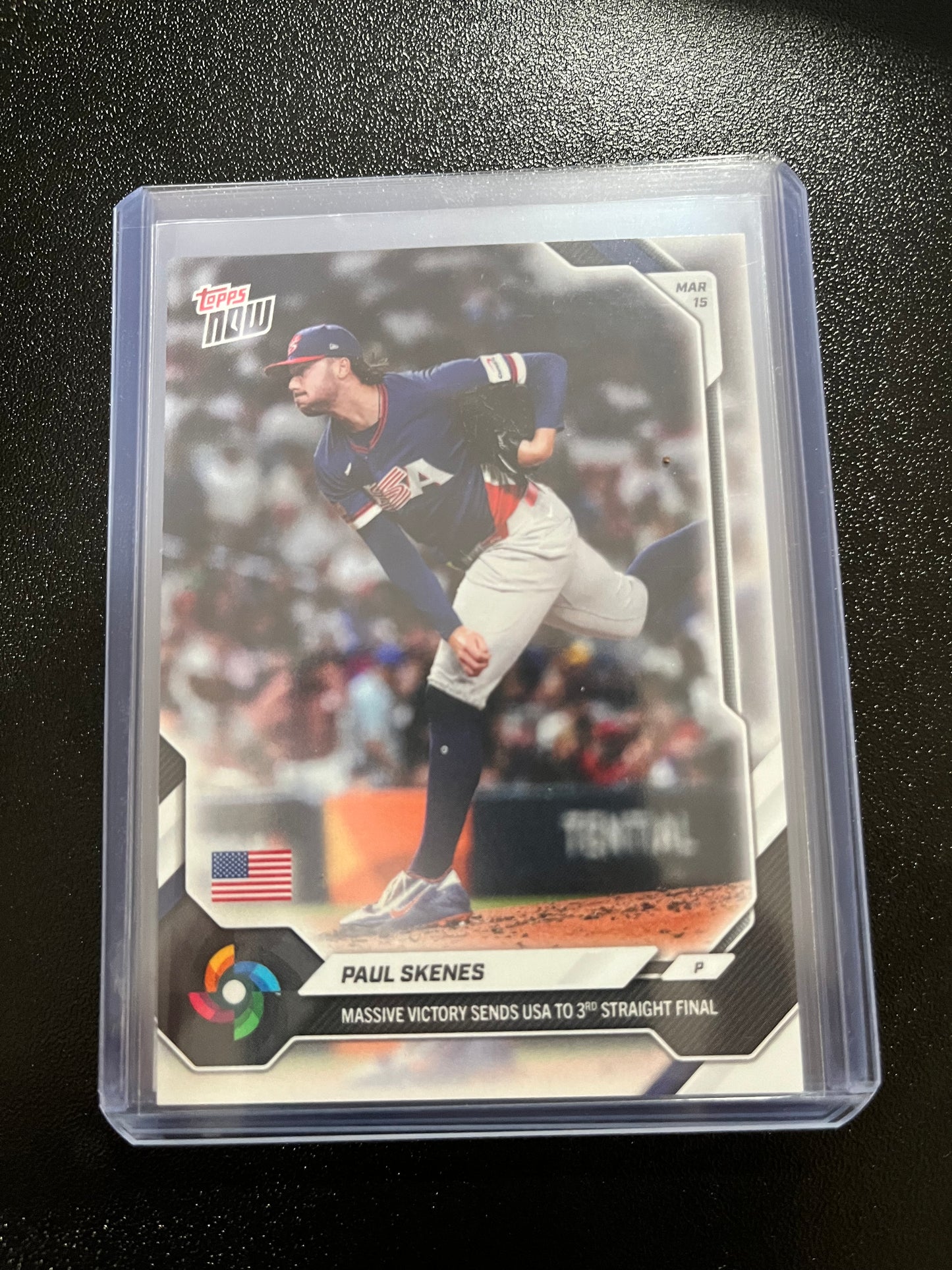 Topps Now Paul Skenes WBC2026