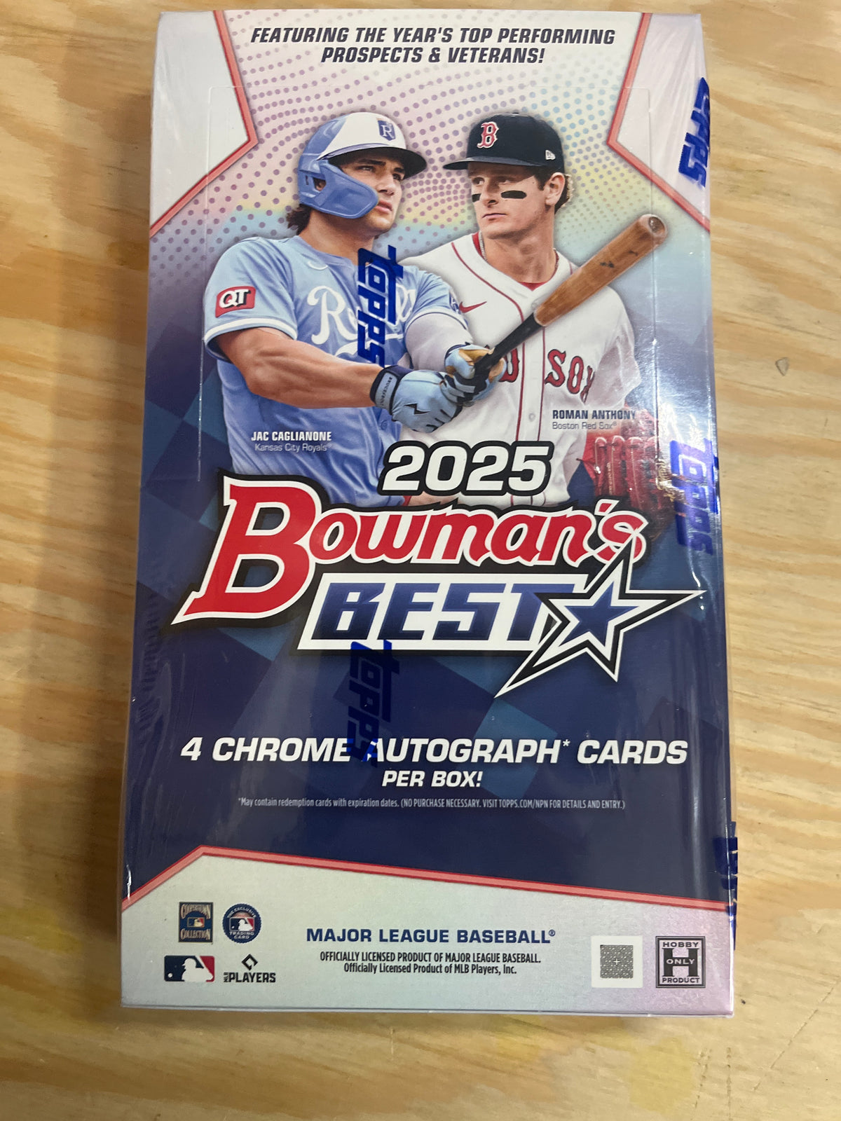 Bowman’s Best 2025 baseball Hobby Box
