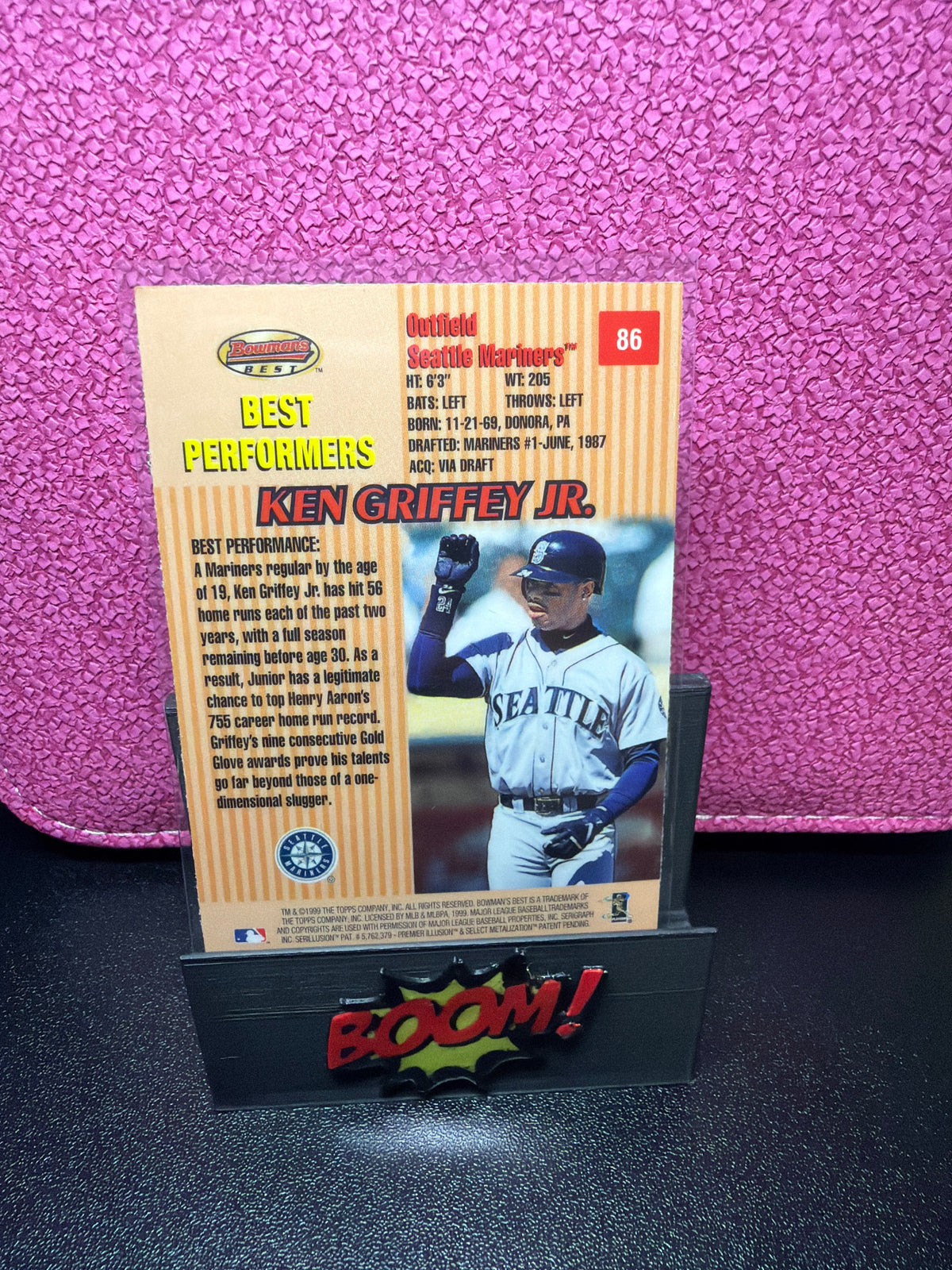 Bowman’s Best Performers Ken Griffey Jr.