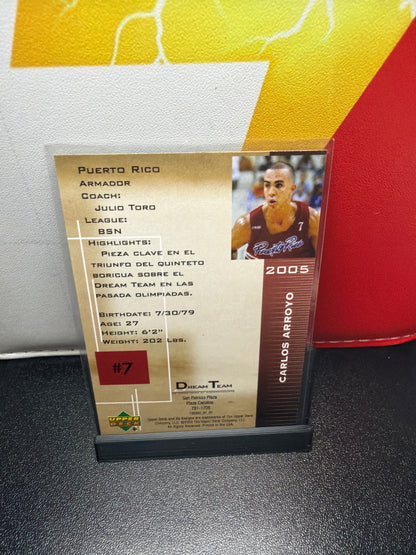 Upper Deck Carlos Arroyo Dream Team 2005 Puerto Rico