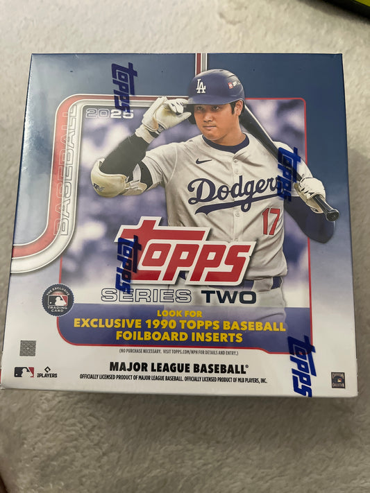 Topps Series Two 2025 Mega Box Baseball