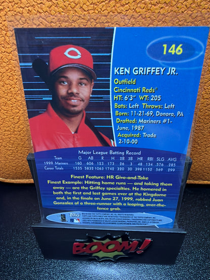 Topps Finest Ken Griffey Jr. Cincinnati Reds