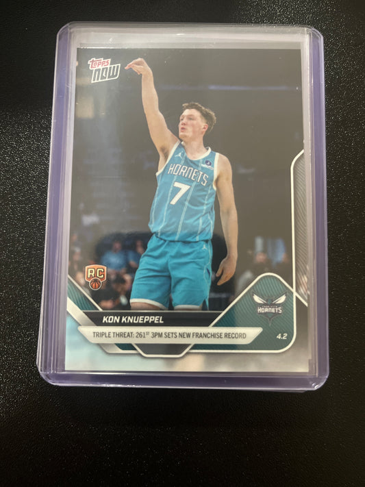 Kon Knueppel RC Topps Now